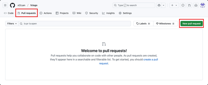 Creating a New Pull Request